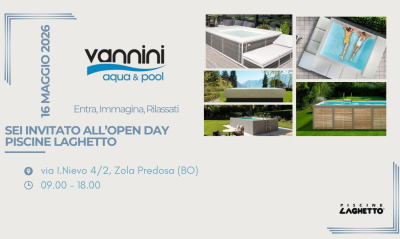 Scopri le Piscine Fuori Terra all’Open Day Piscine Laghetto